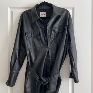Zara leather